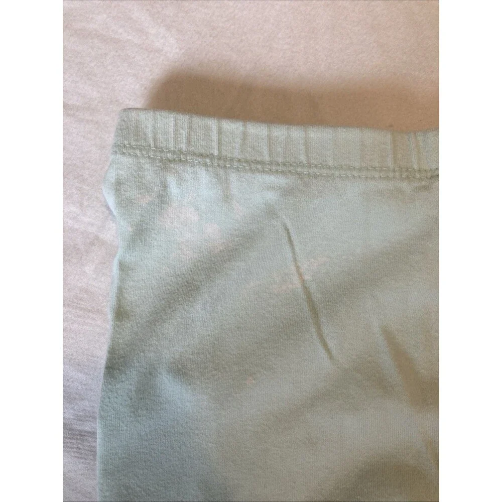 4T Cat & Jack girl clothes - one piece shorts | solid mint theme